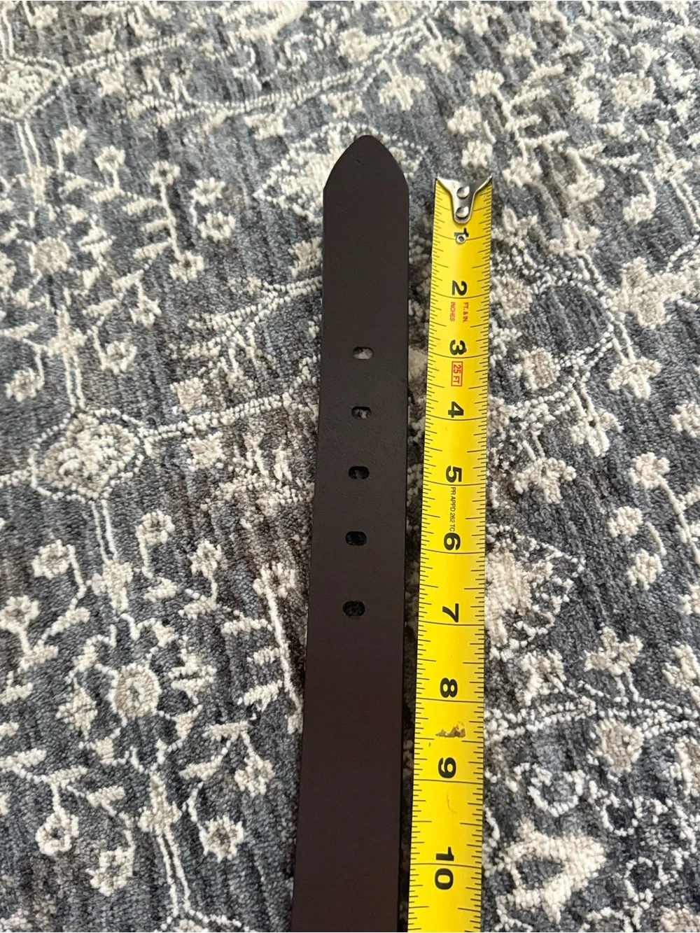 Women’s Ralph Lauren Round Buckle Genuine Leather Belt Large New